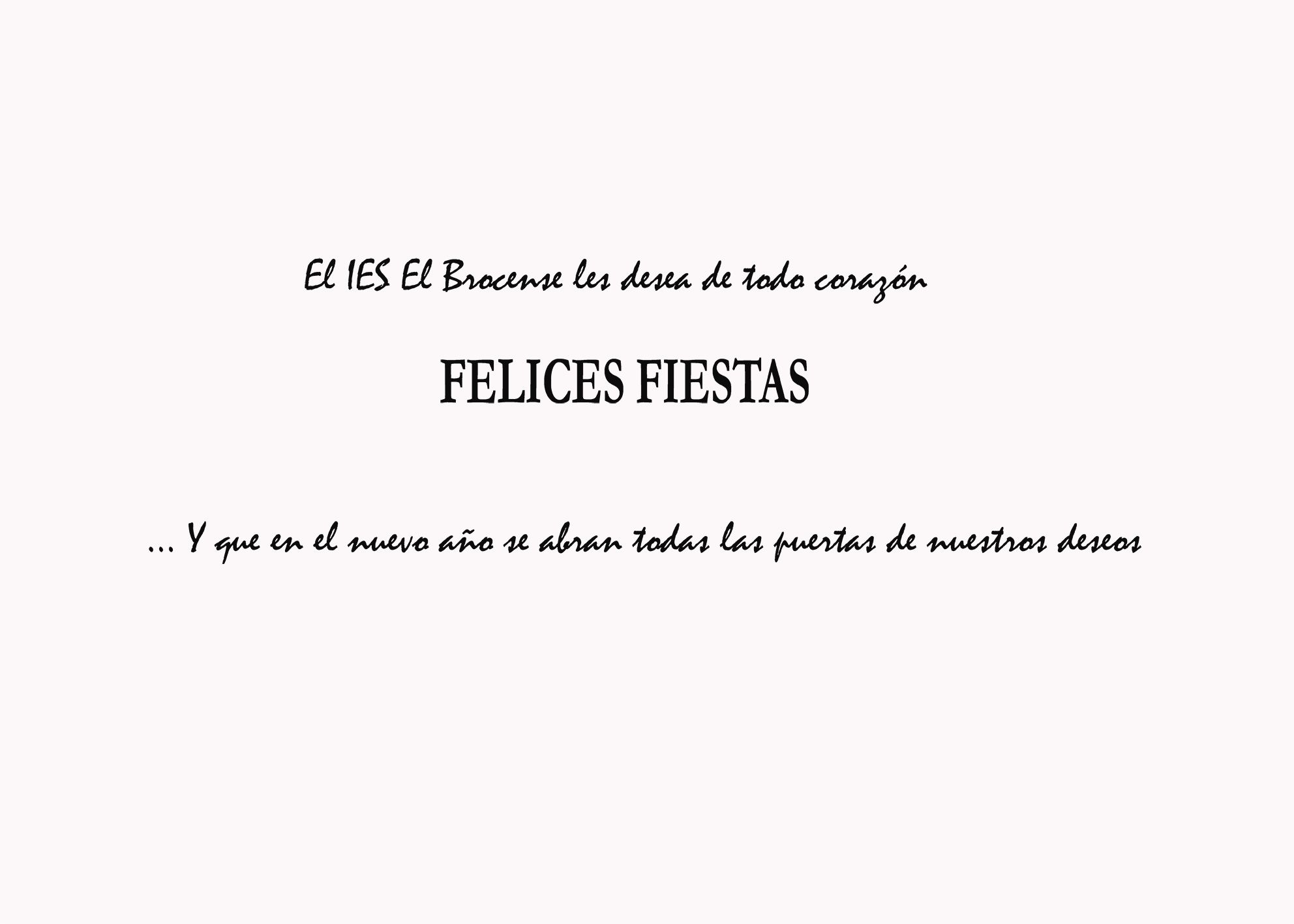 Felicitacion Navideña 2018 19