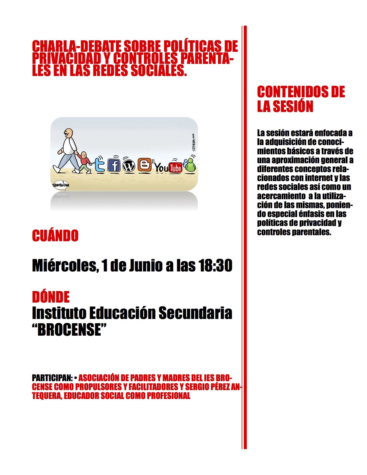 charla privacidad redes