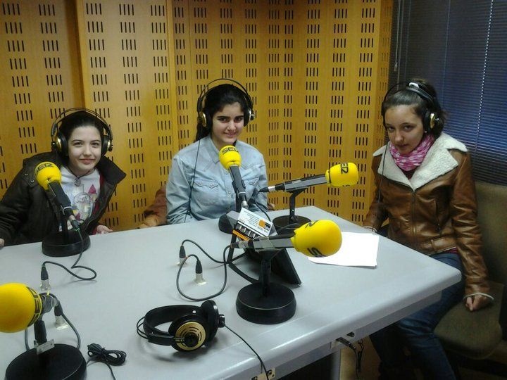 En la radio