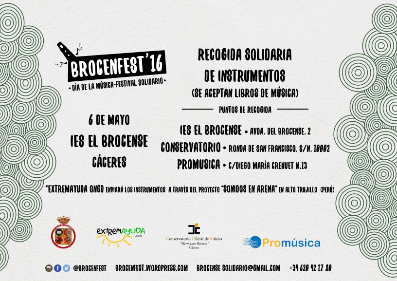 cartel brocenfest solidario