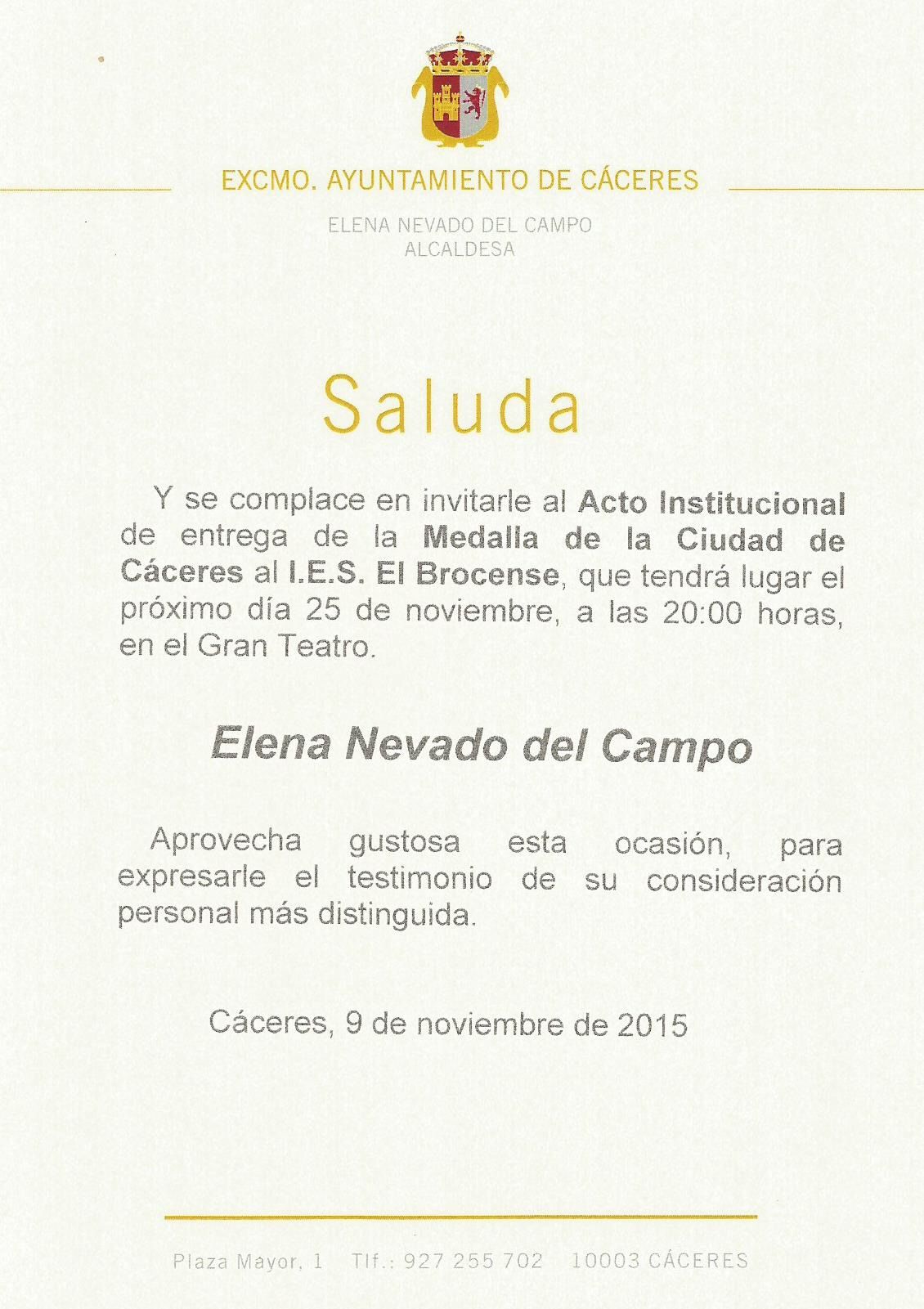 medalla de caceres
