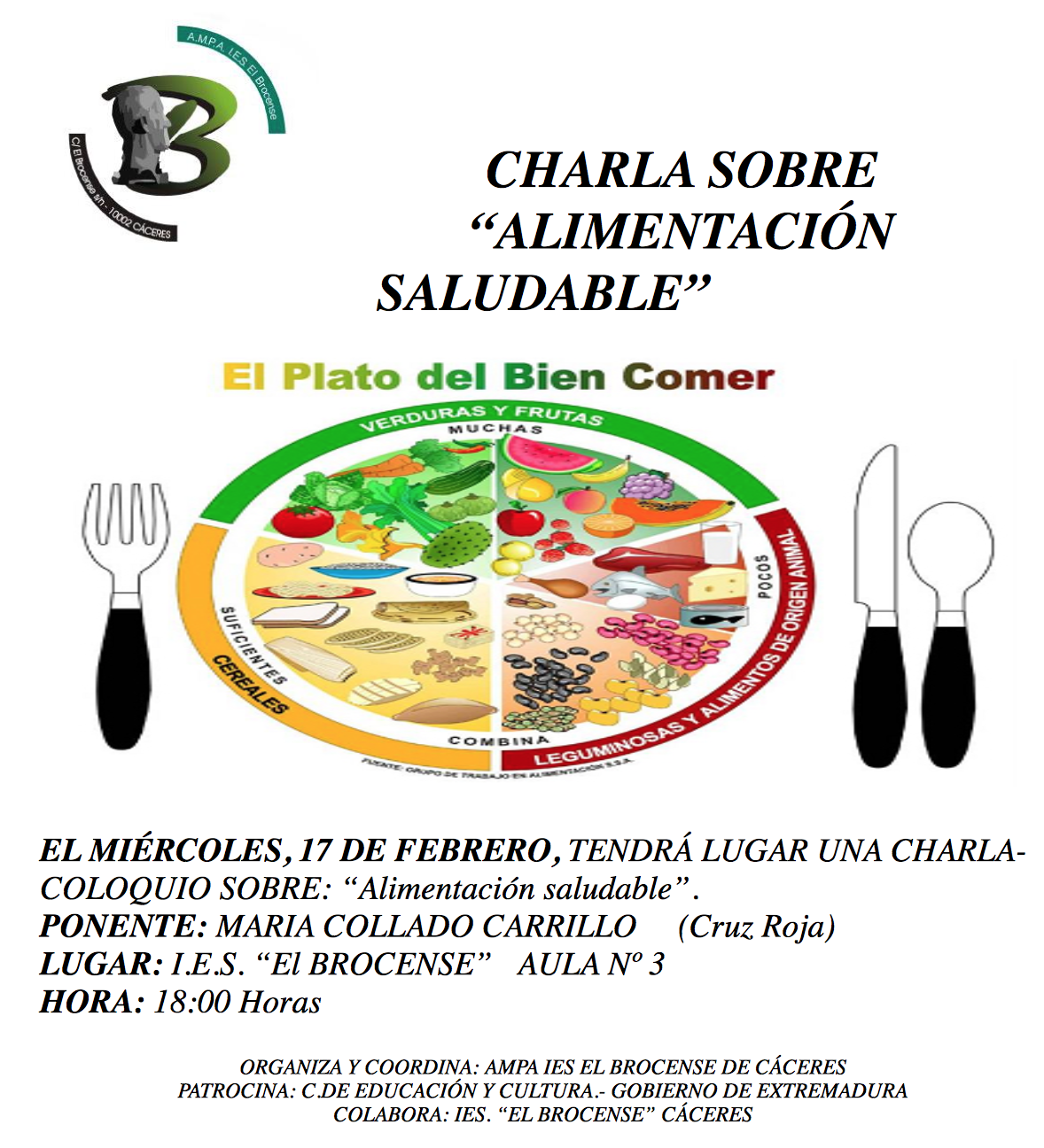 charla alimentación saludable