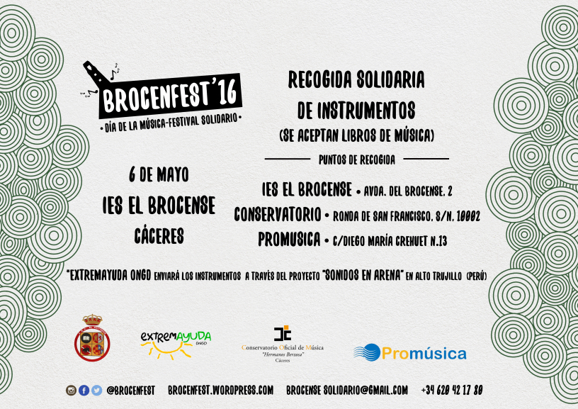cartel brocenfest solidario