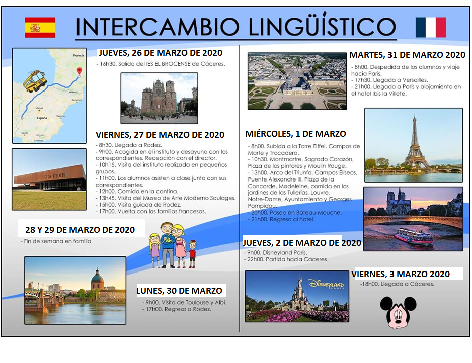 CARTEL DEL INTERCAMBIO CON RODEZ 2020 A