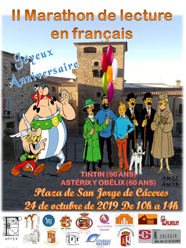 CARTEL marathon de lecture tintin obelix